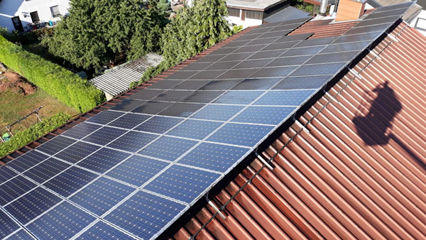 Reinigung Solaranlage